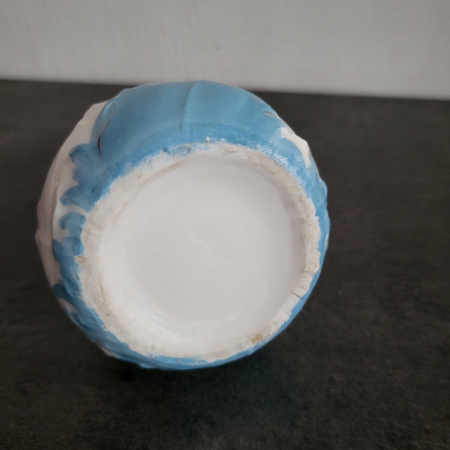 Verseuse à liqueur/vase vintage en porcelaine en excellent état