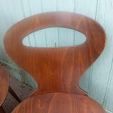 Set of Baumann bistro chairs model "Ant"