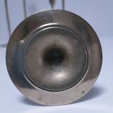 Five vintage Scandinavian design brass candlesticks