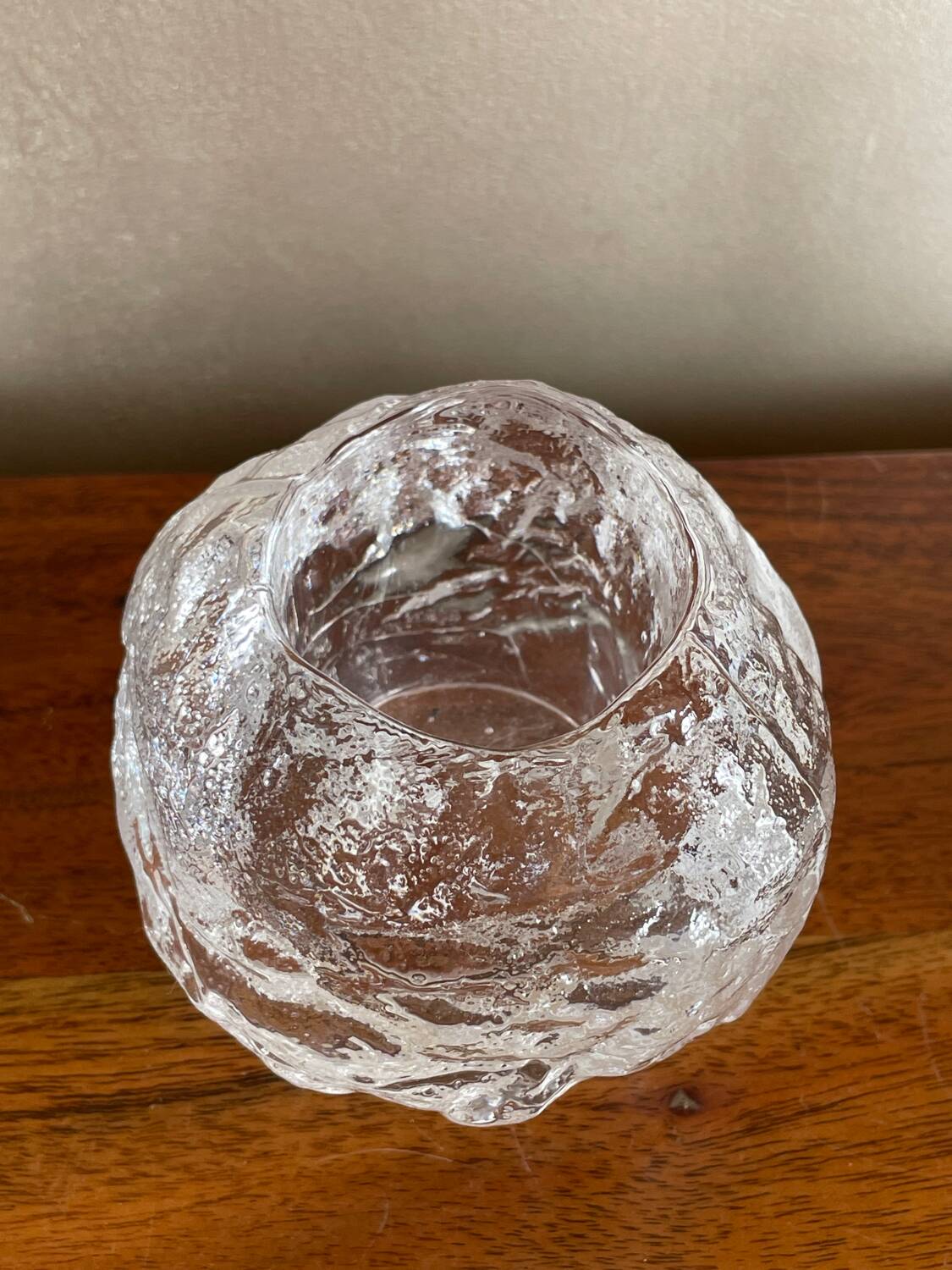 Photophore en verre