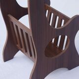 Table basse de salon en bois avec support de rangement de magazine