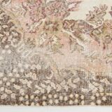 5x9 Rug For Living Room Brown Vintage Rug, 170x272Cm SK 5105