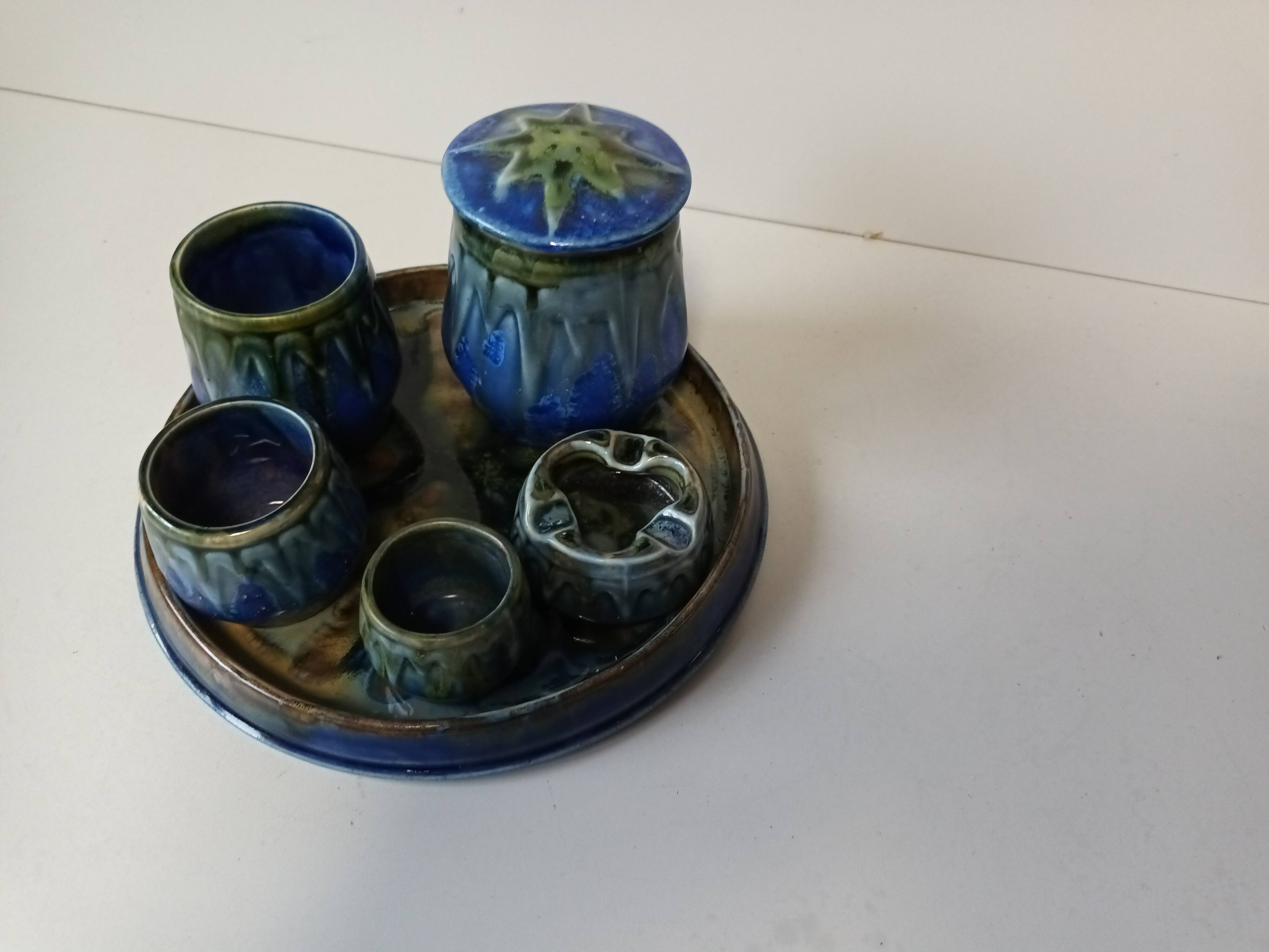 Service fumeur céramique