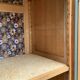 Parisian solid oak wardrobe 1960