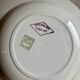 Lot de 7 assiettes creuses anciennes Salins - texas vert -