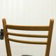 Pair of Scandinavian 1960 beech chairs