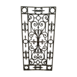 Cast iron door grille
