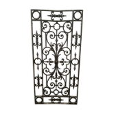 Cast iron door grille