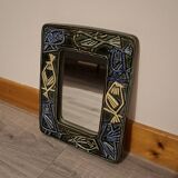 Ceramic Bird Mirror Lisa Larson Harlequin Series / Gustavsberg