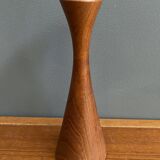 Teak candle stick 1960s