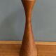 Teak candle stick 1960s