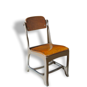 chaise d'école Made in USA des années 60