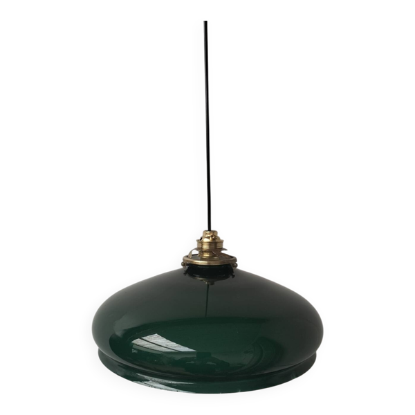 Suspension en opaline verte