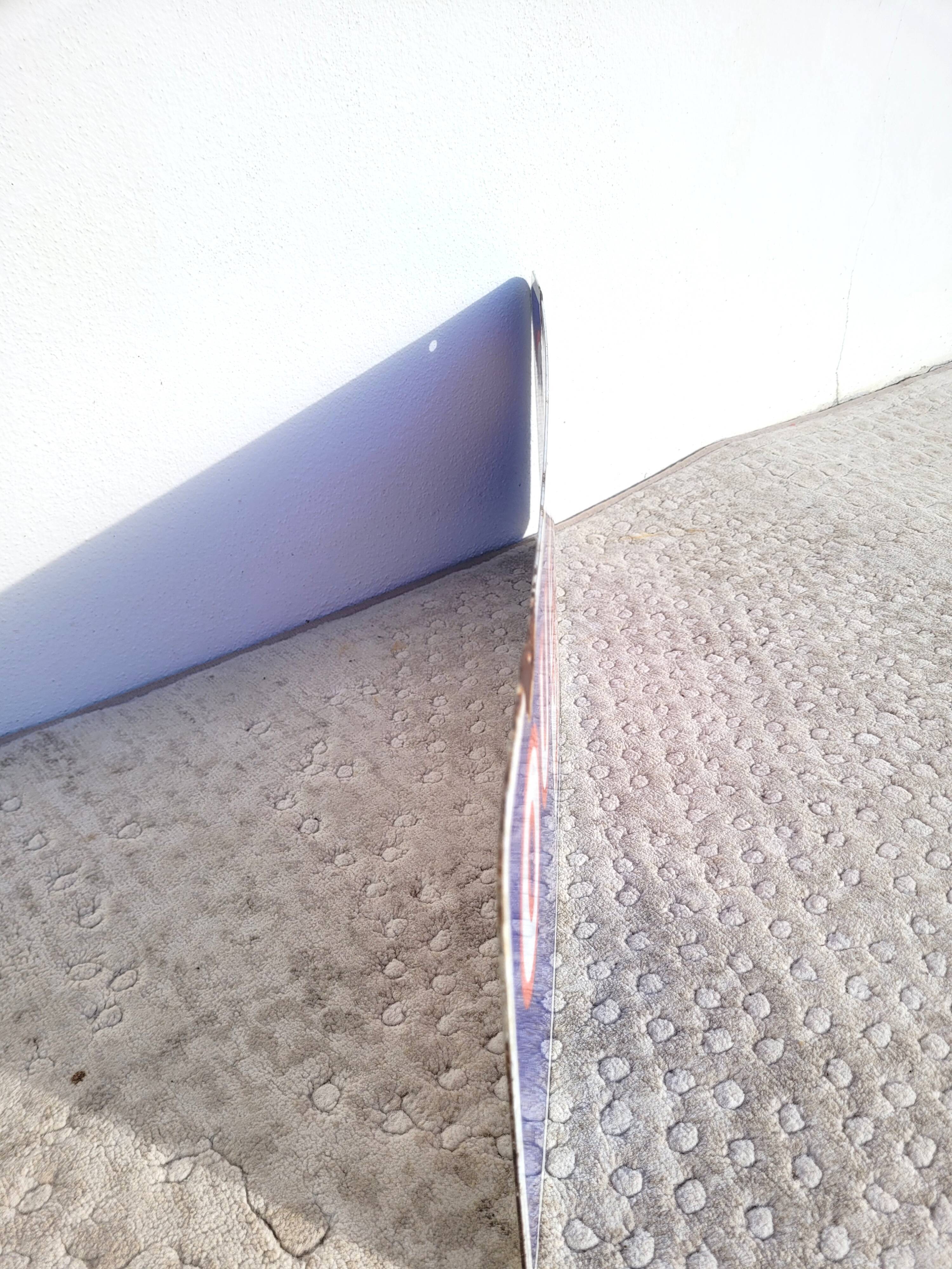 Old West France enamelled plaque