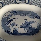 Large Old Chelsea Mason's Old Oval Dish