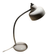 Vintage 1960s articulated metal lamp – off-white