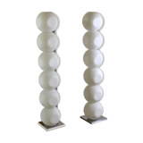 Floor lamp model 440 Space Age by Luci Italia, set of 2.