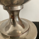 Barbier chromed metal lamp