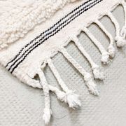 Berber carpet Azilal ecru with colorful patterns 2,33x1,40m