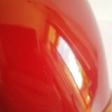 Old vintage numbered art deco red vase