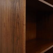 Teak bookcase, Danish design, 1970s, manufactured by Domino Møbler