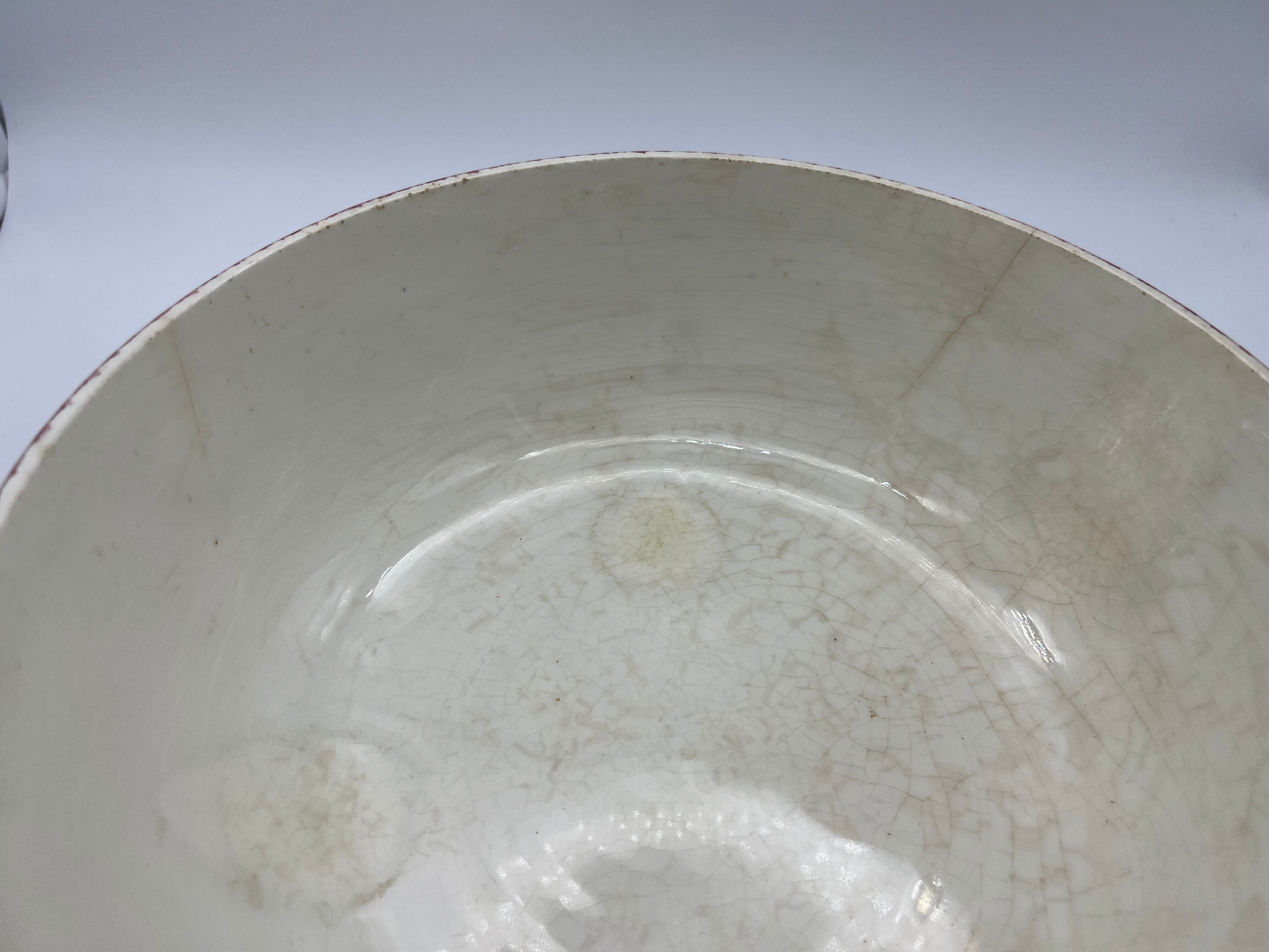 Vintage salad bowl Fleurs de Gien