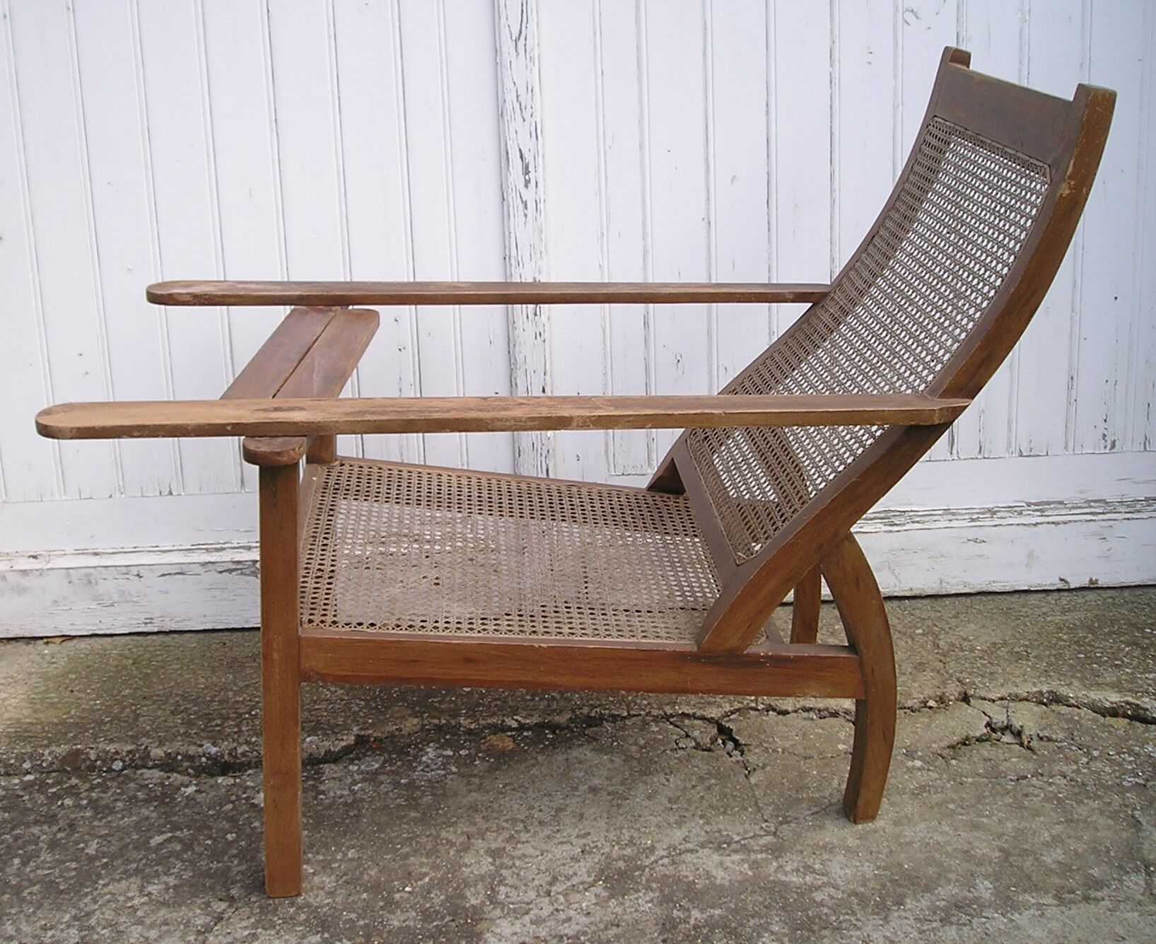 Colonial-style canna chair