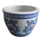 Cache-pot vintage en faïence