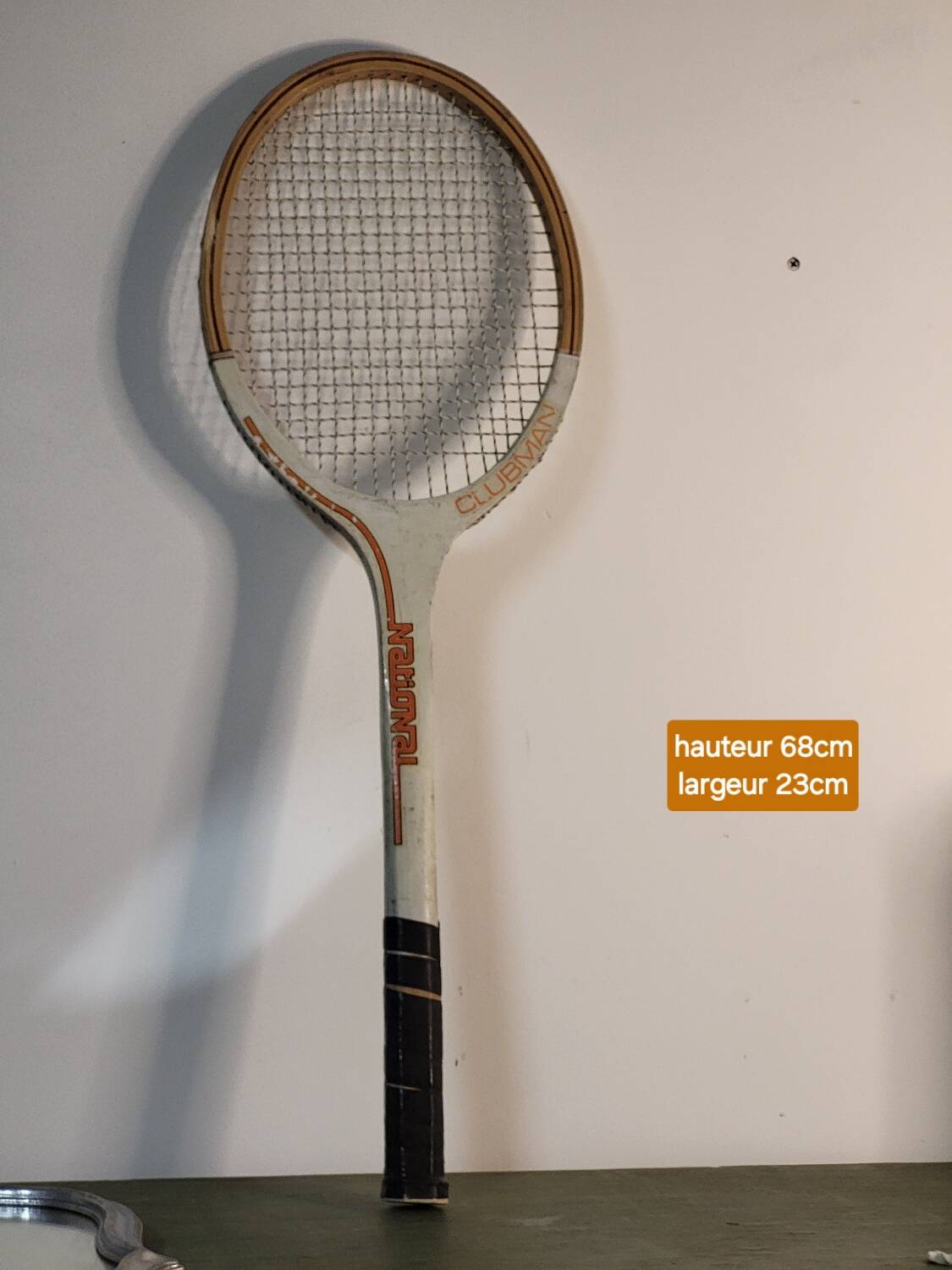 Vintage tennis racket
