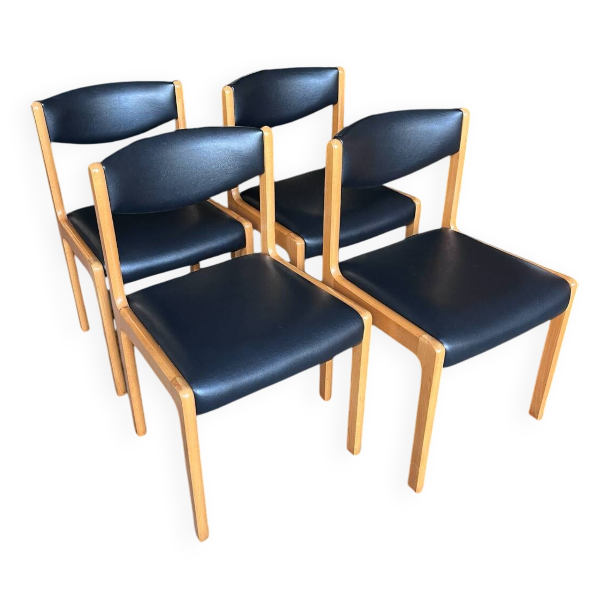 4 vintage chairs