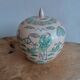 Polychrome enamelled porcelain ginger jar China