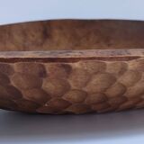 Empty wooden pocket cut gouge free form vintage