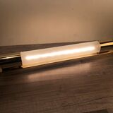 Vintage neon wall lamp 60 Stores Reunited massive brass