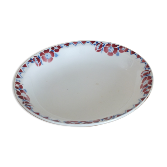 + Hollow dish Céranord Saint Amand model Eglantines +