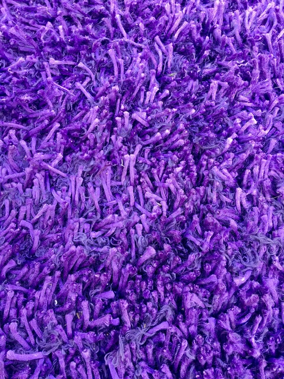 Purple wool carpet by Serge Lesage, France, 1970s