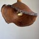 Small suspension in organic teak hat D30 H20