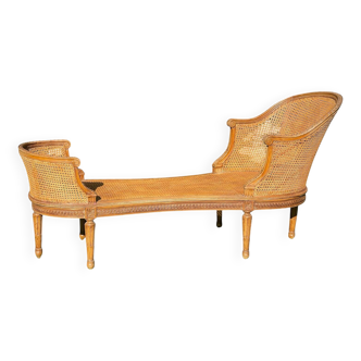 Banquette en Cannage Style Louis XVI