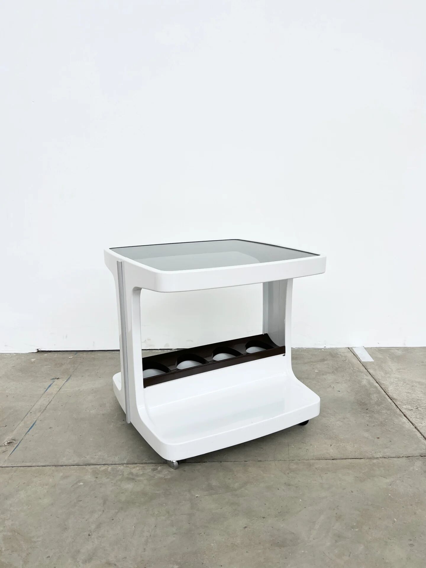 Rolling dessert trolley Marc Held — Prisunic 1970s