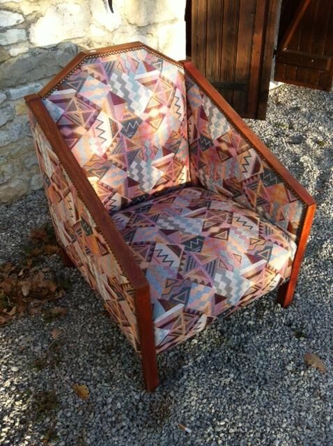 Petit fauteuil art déco