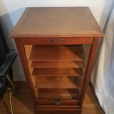 Furniture with sliding drawer