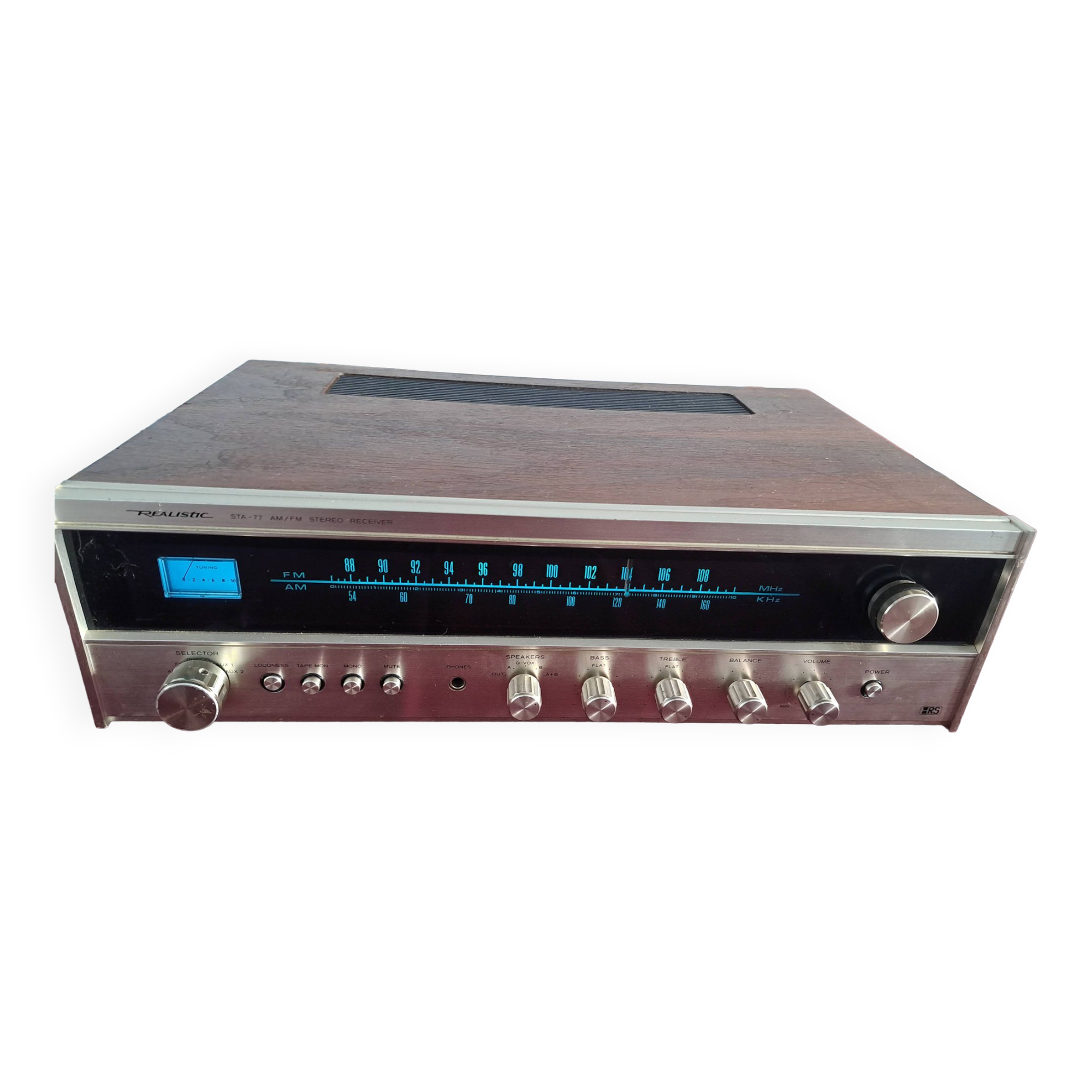 Realistic sta77 ampli hifi/tuner am/fm vintage 1970s Selency