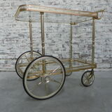 Hollywood Regency serving trolley Mascagni