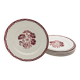6 dessert plates KG Lunéville. Model "Annecy"