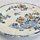 Large flat Gien rooster model and peonies 1938 1960