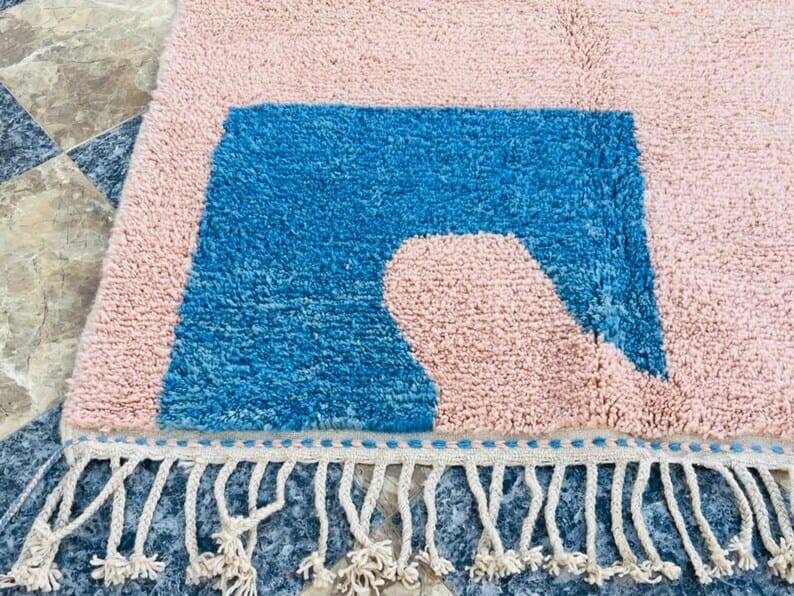 Handmade Beni Mrirt rug