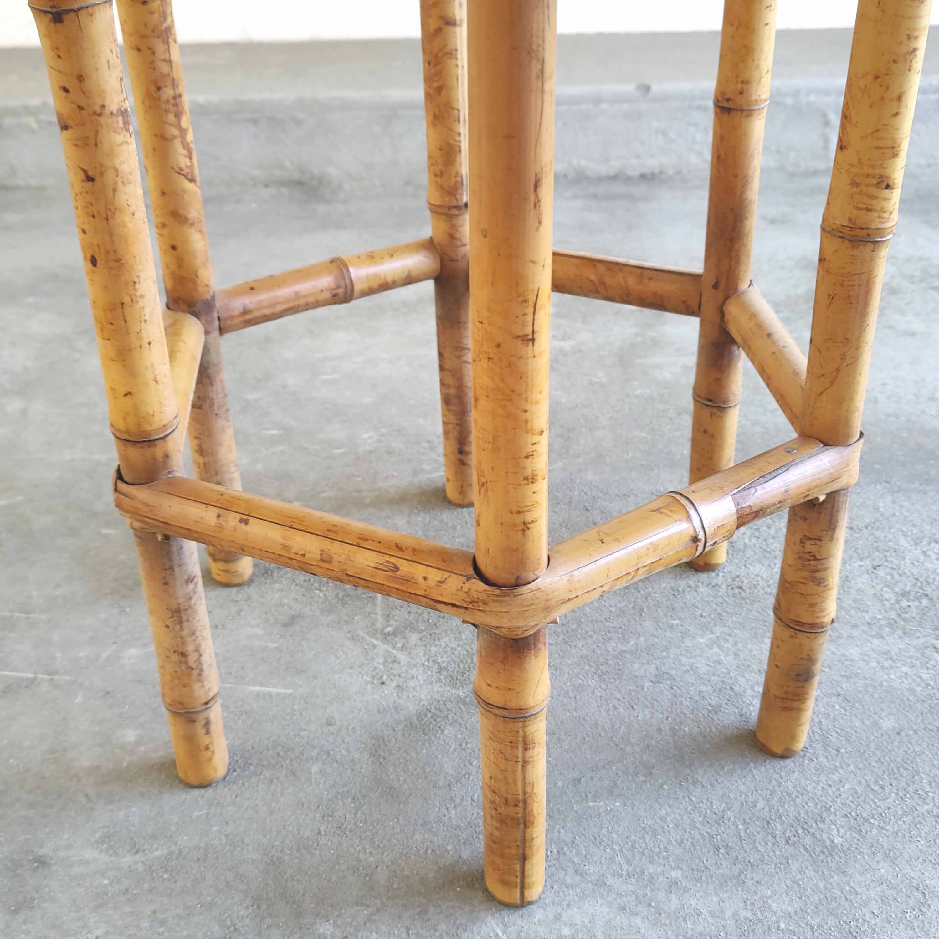 Bamboo plant door harness