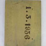 Antique oil painting portrait young lady oil on panel with gilded frame