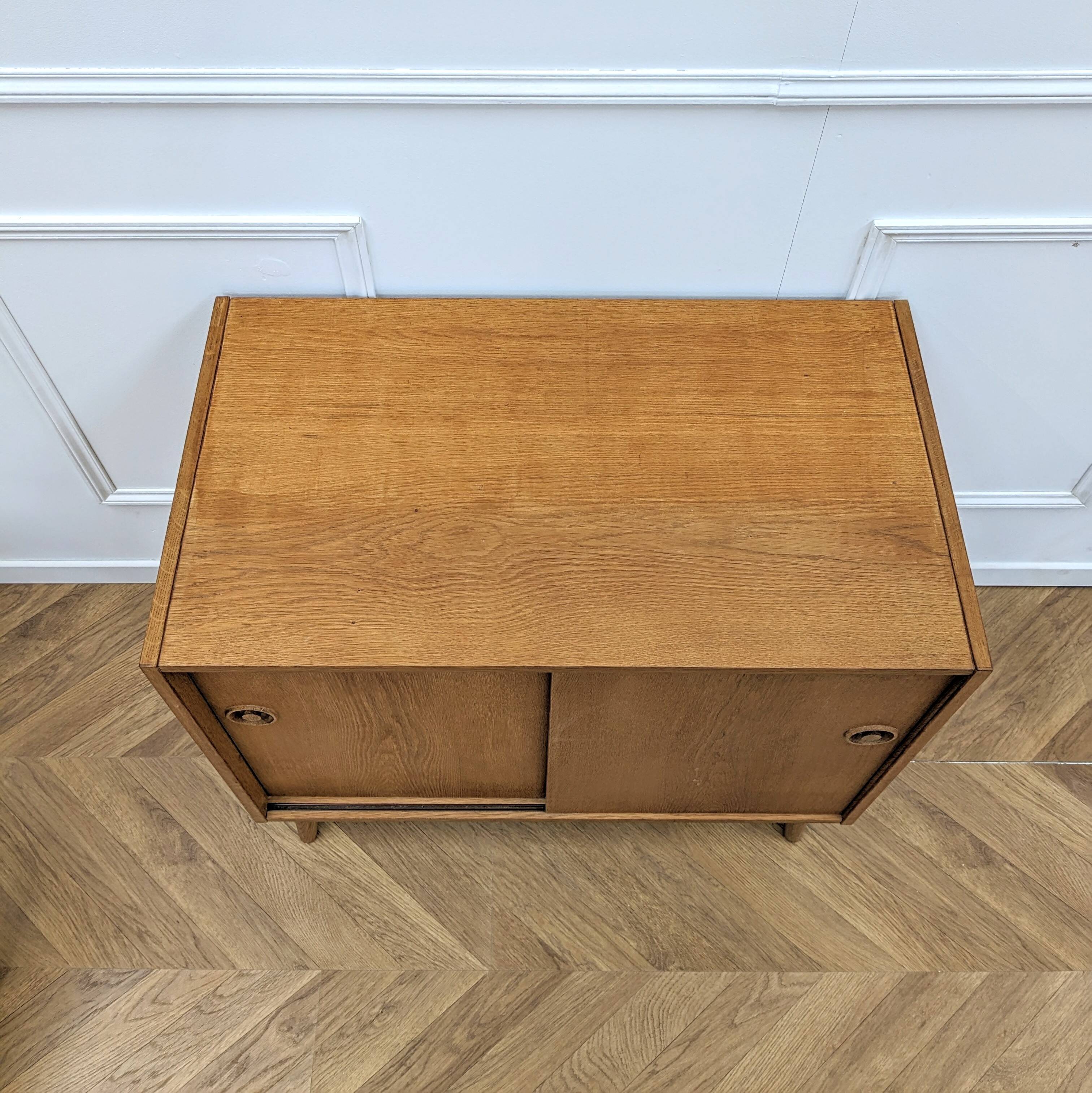 70s oak sideboard