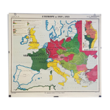 School map, Europe from 1919 to 1935