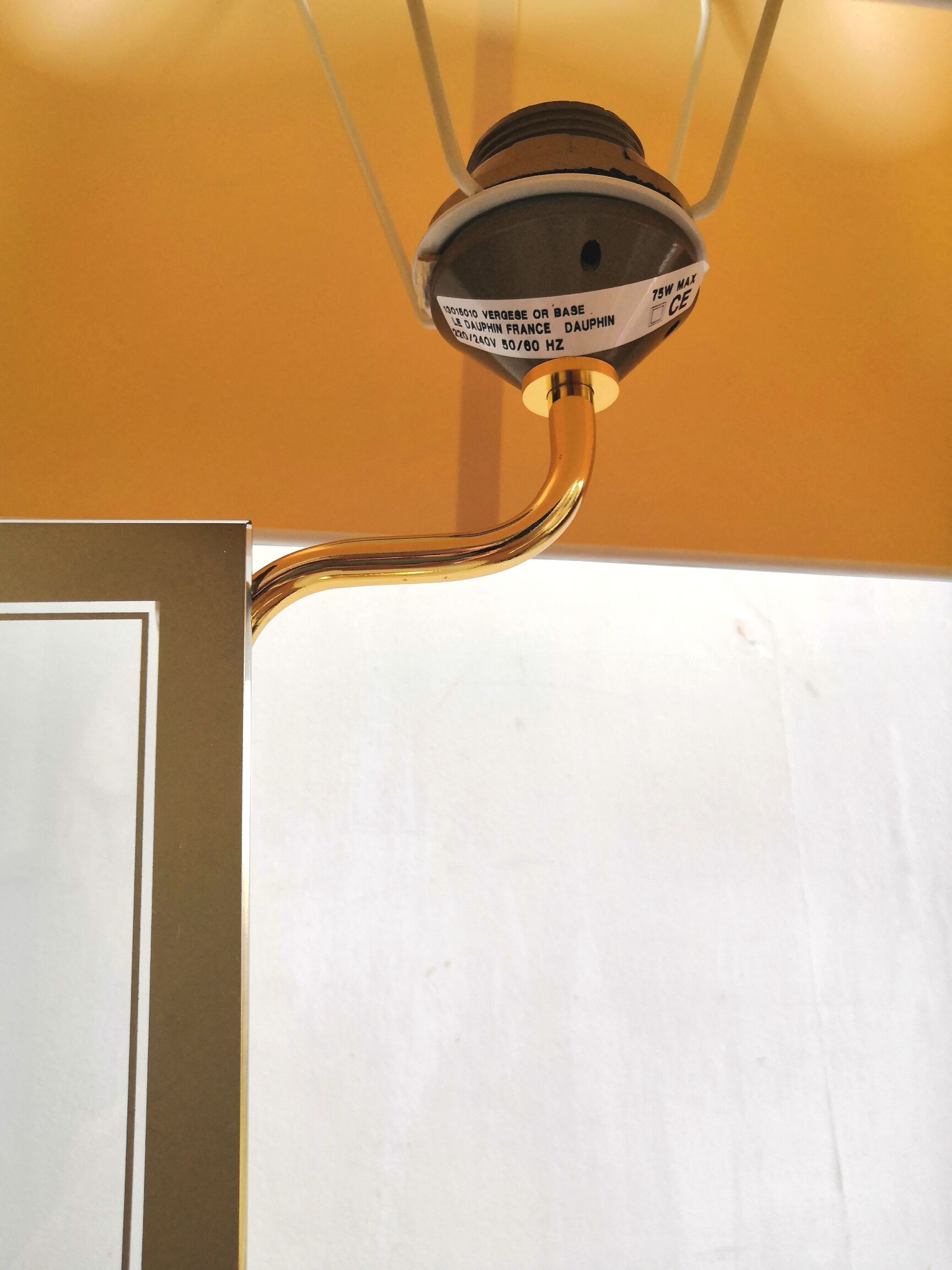 Hanging apple lamp in crystal design Le Dauphin